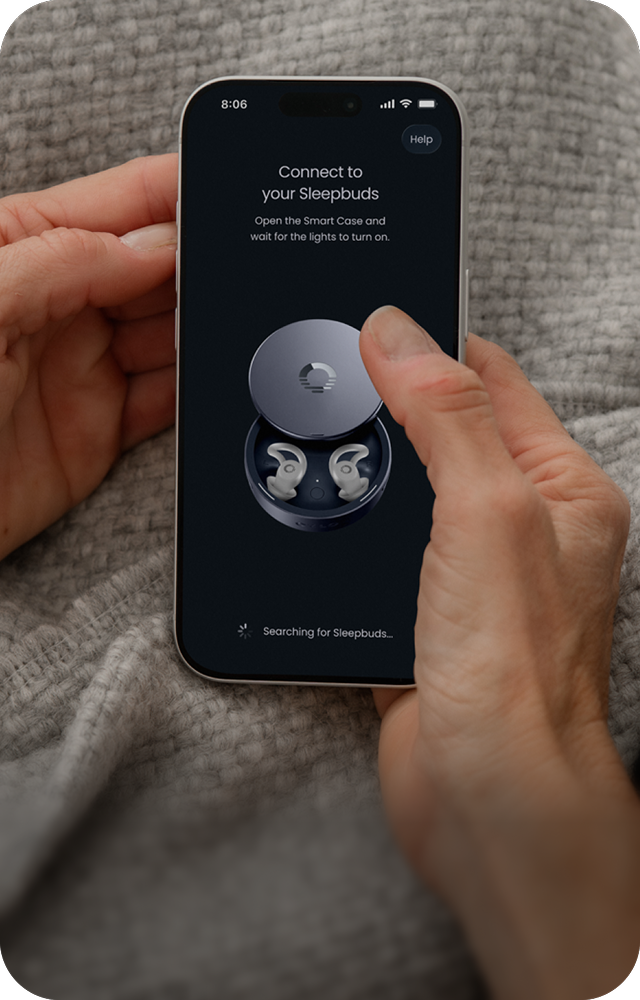 Connect in theOzlo Sleep App